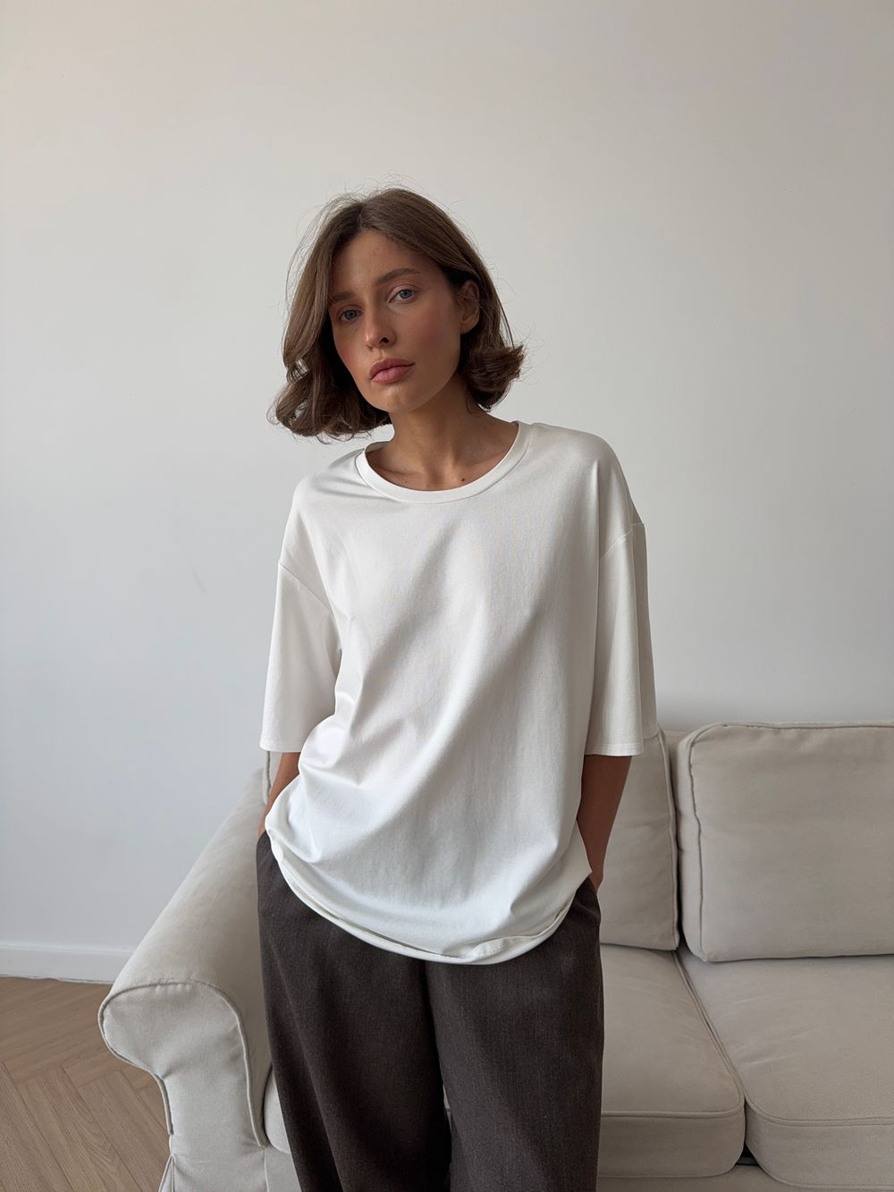 футболка AMI basiс