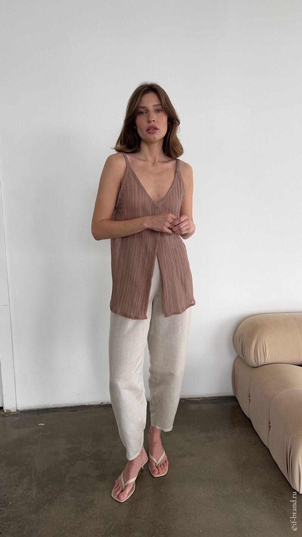 брюки TIERRY linen