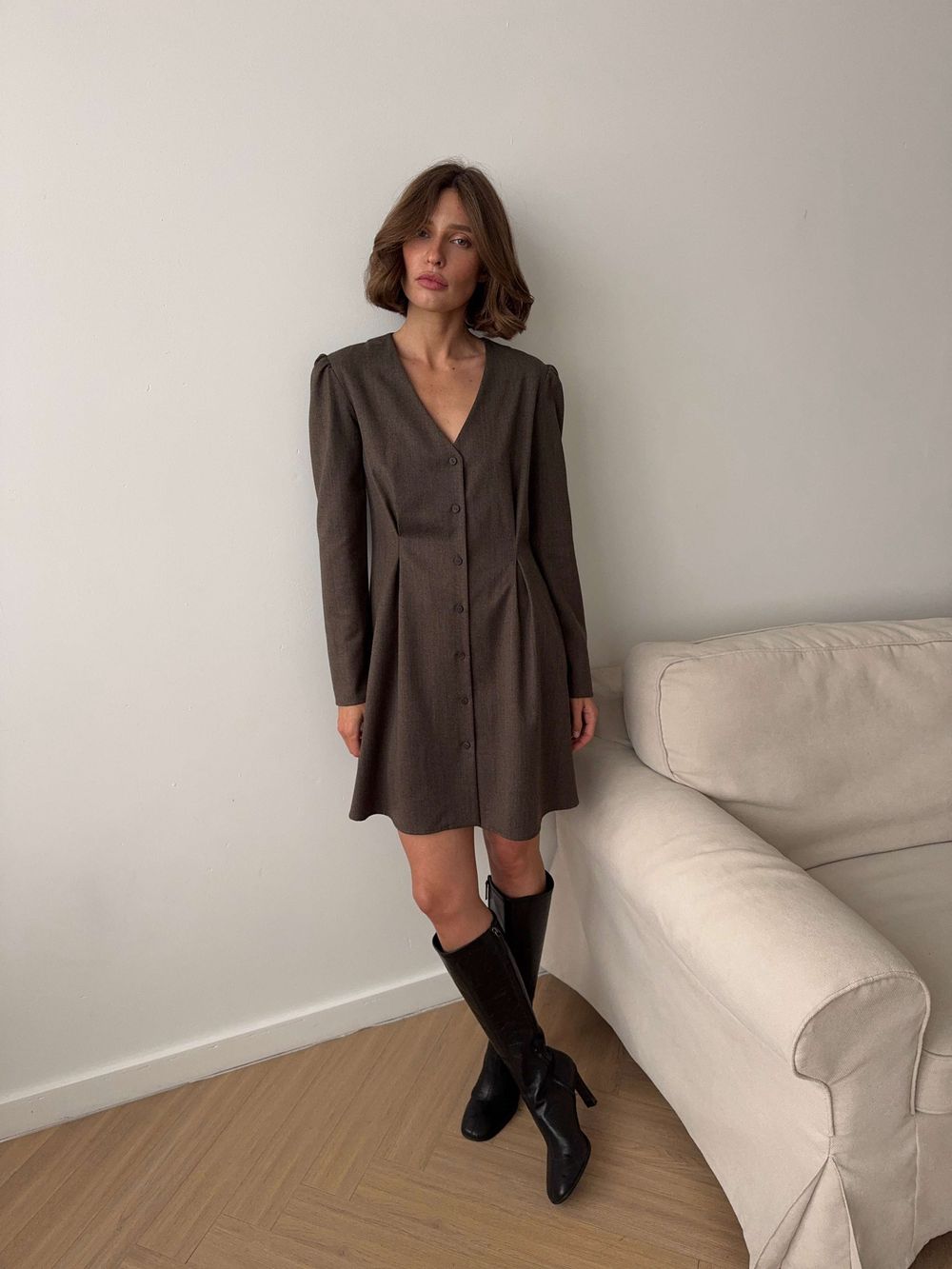 платье DOMINIQUE wool