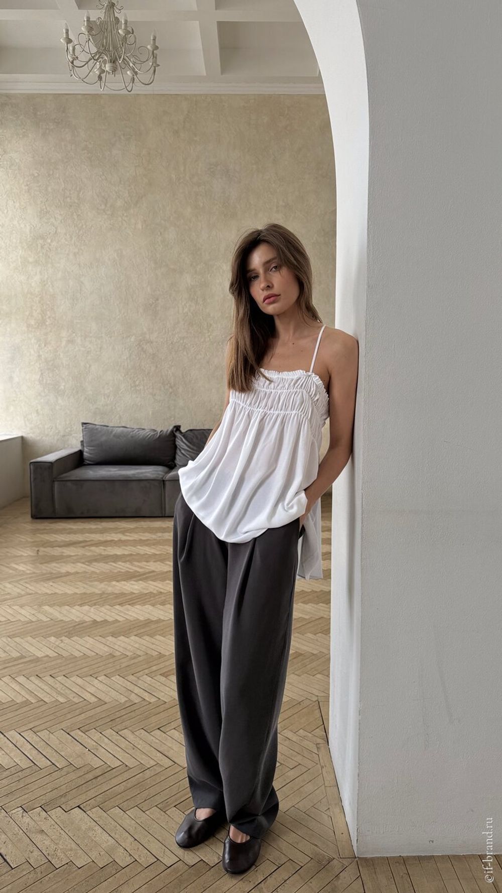 брюки IWAN tencel