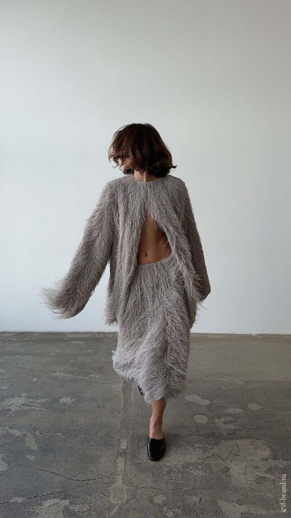 юбка-миди BOURRE'