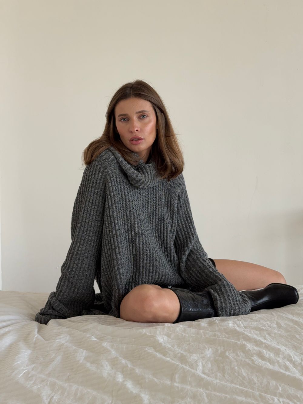 джемпер ARTISTE мышиный серый