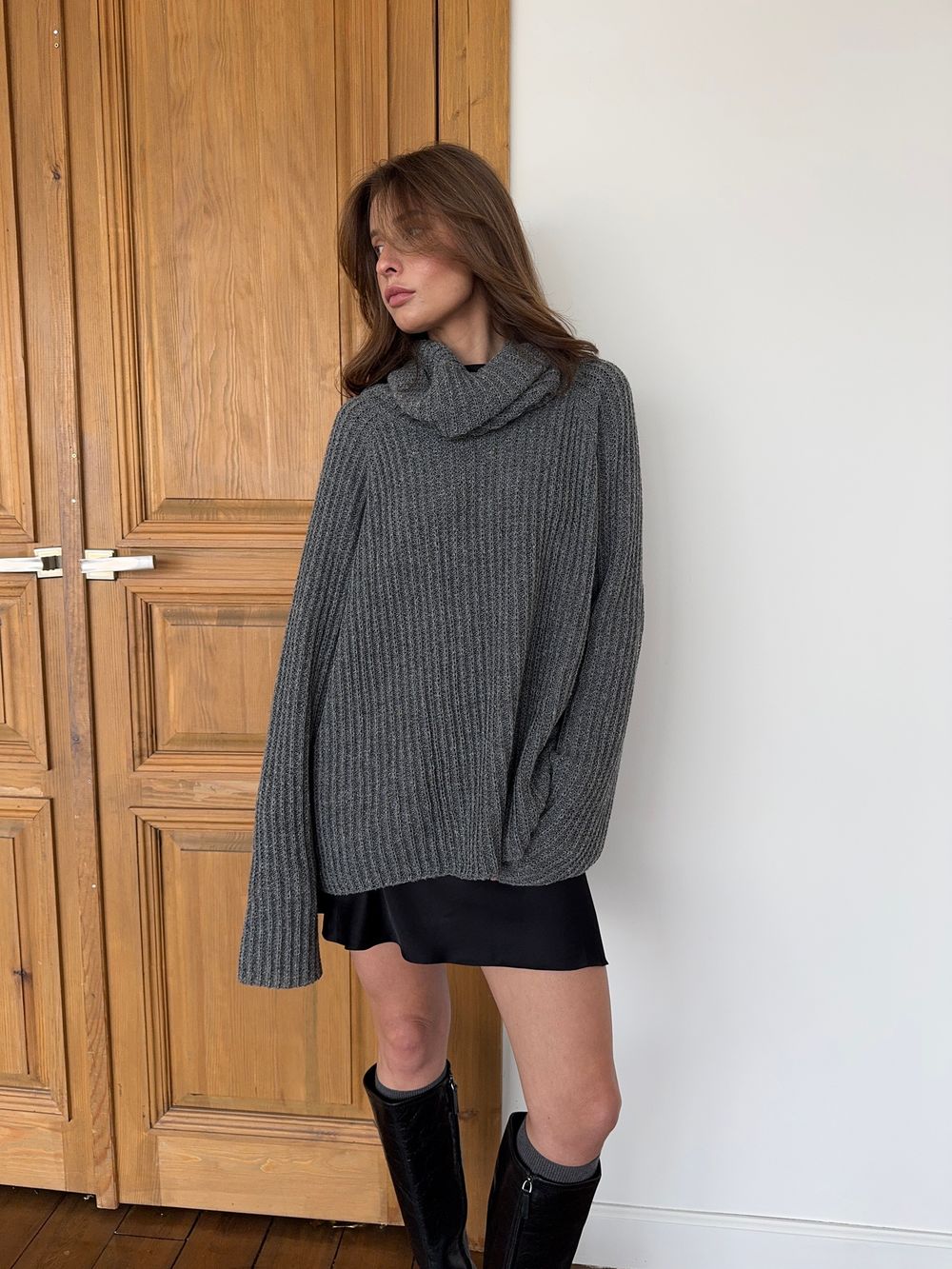 джемпер ARTISTE мышиный серый