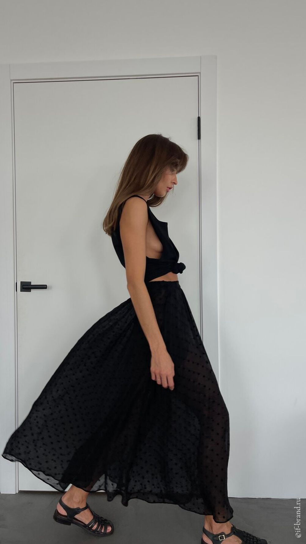 юбка IWON voluptuous горох