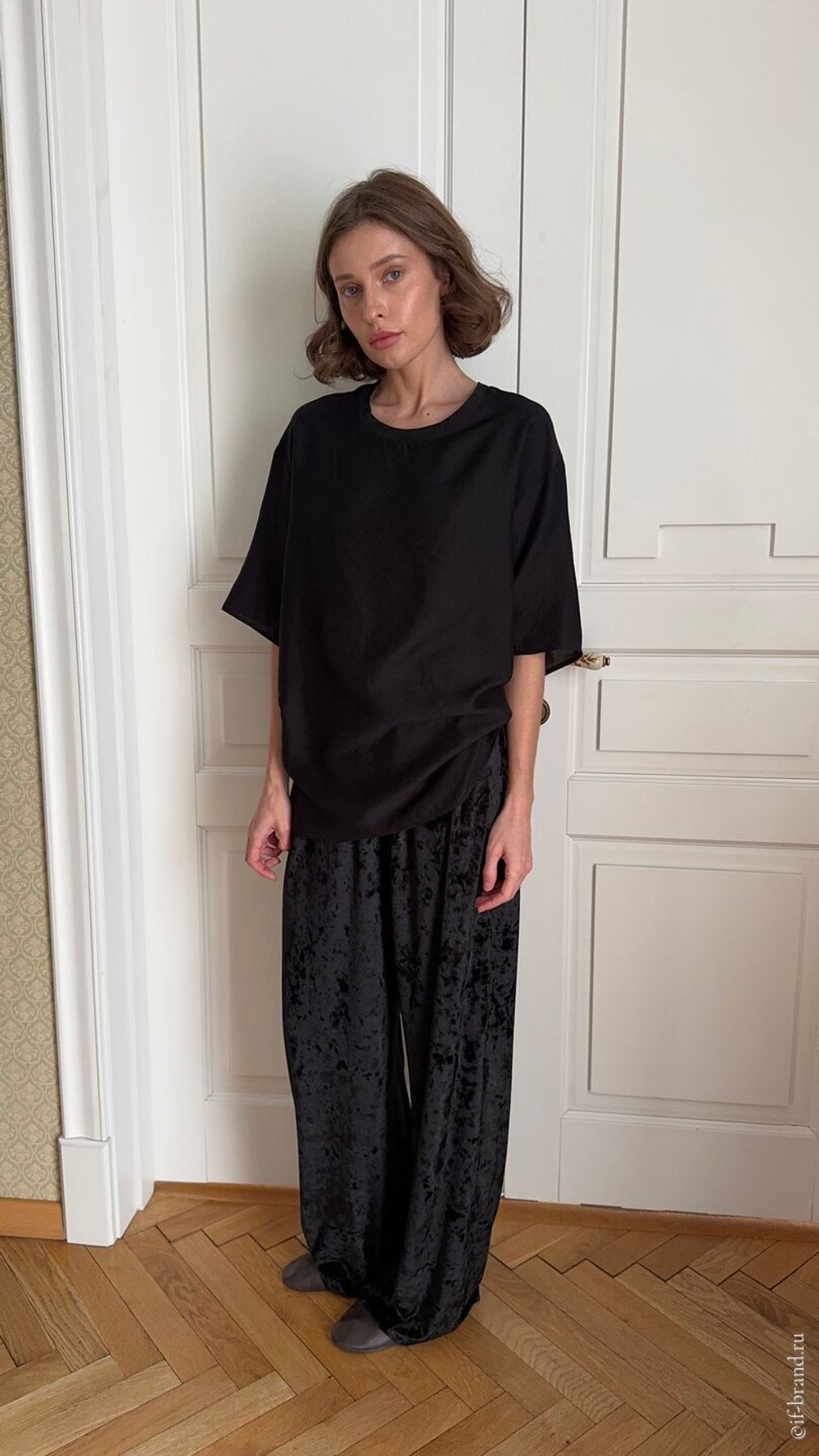 брюки SAM velour long