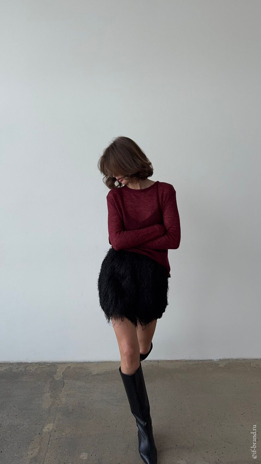 юбка-мини BOURRE'