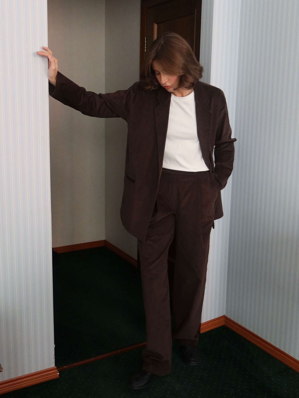 брюки IWAN velvet