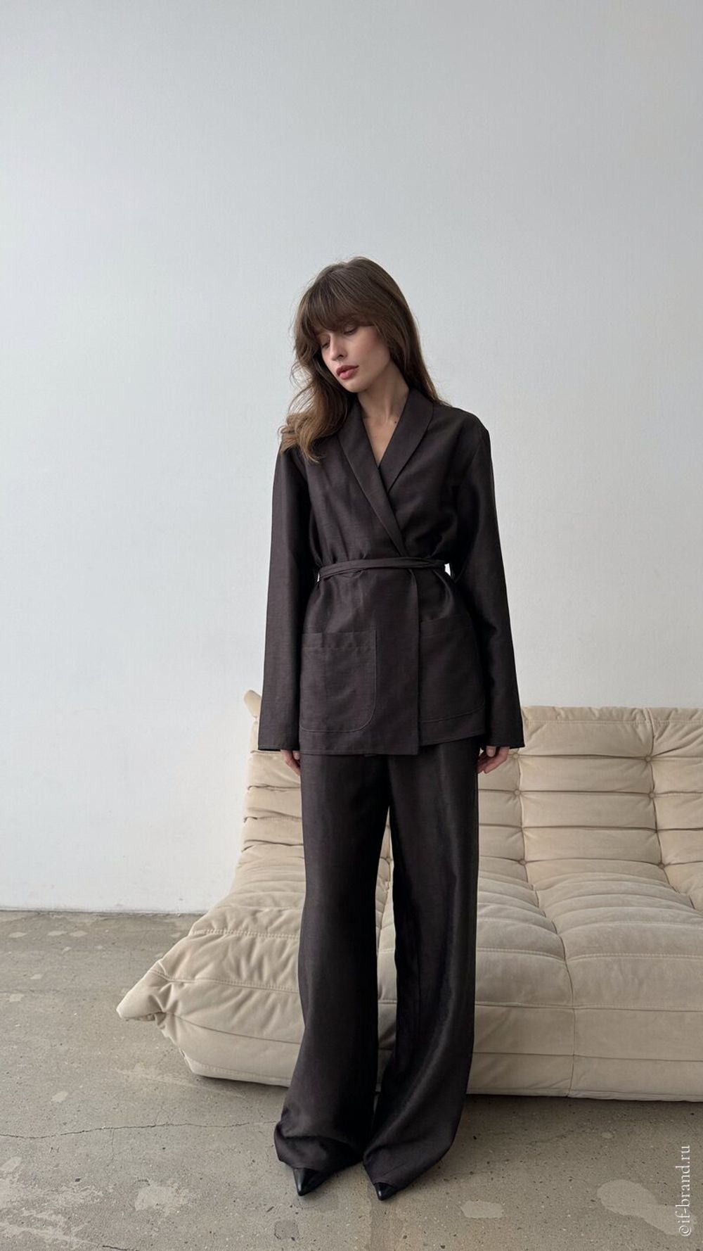 жакет BIENE linen wool