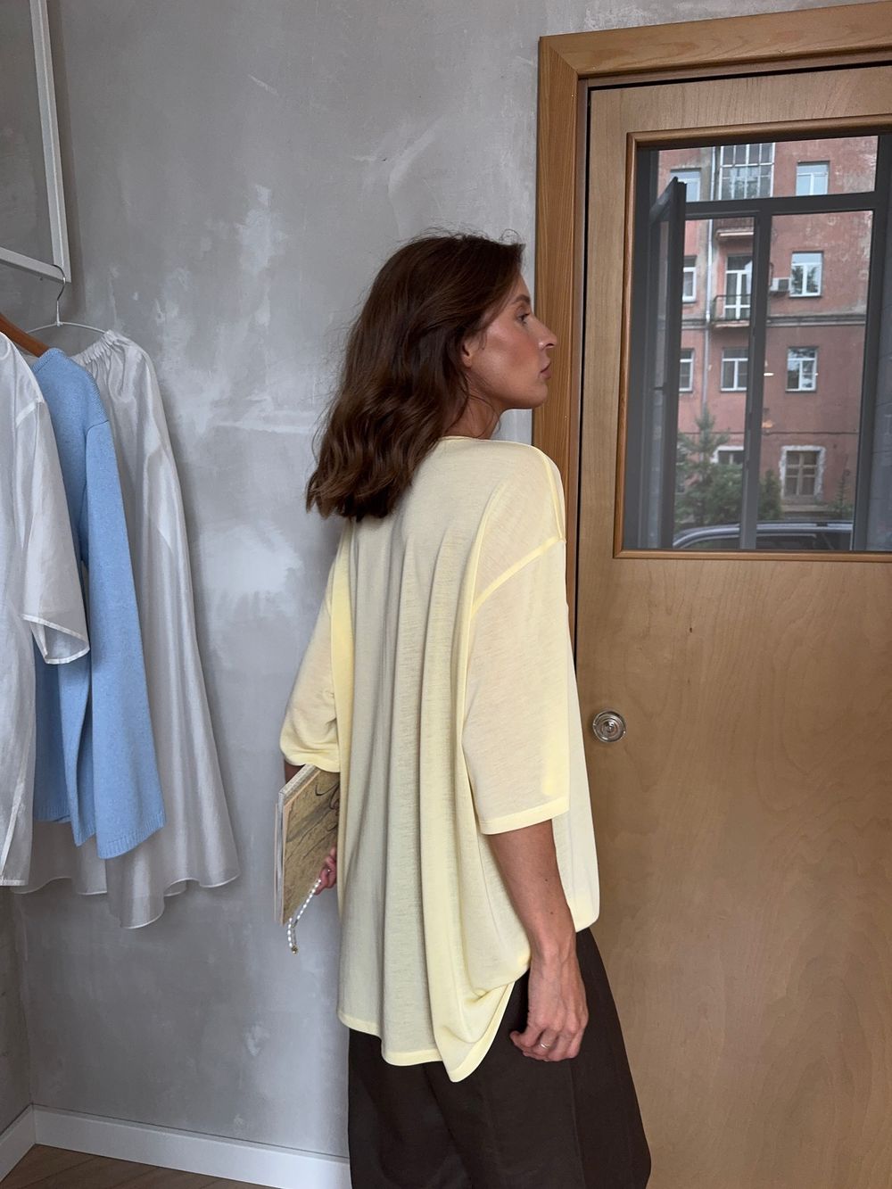 футболка AMI voyeur