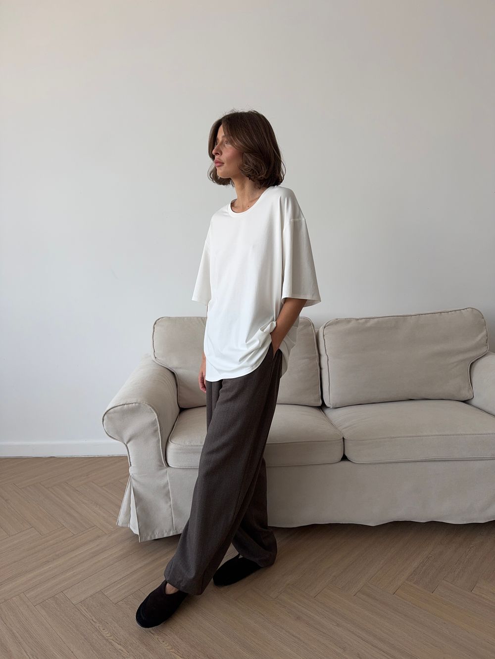 футболка AMI basiс