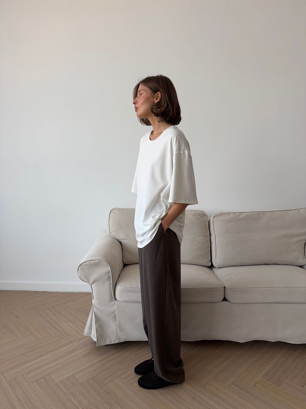 футболка AMI basiс