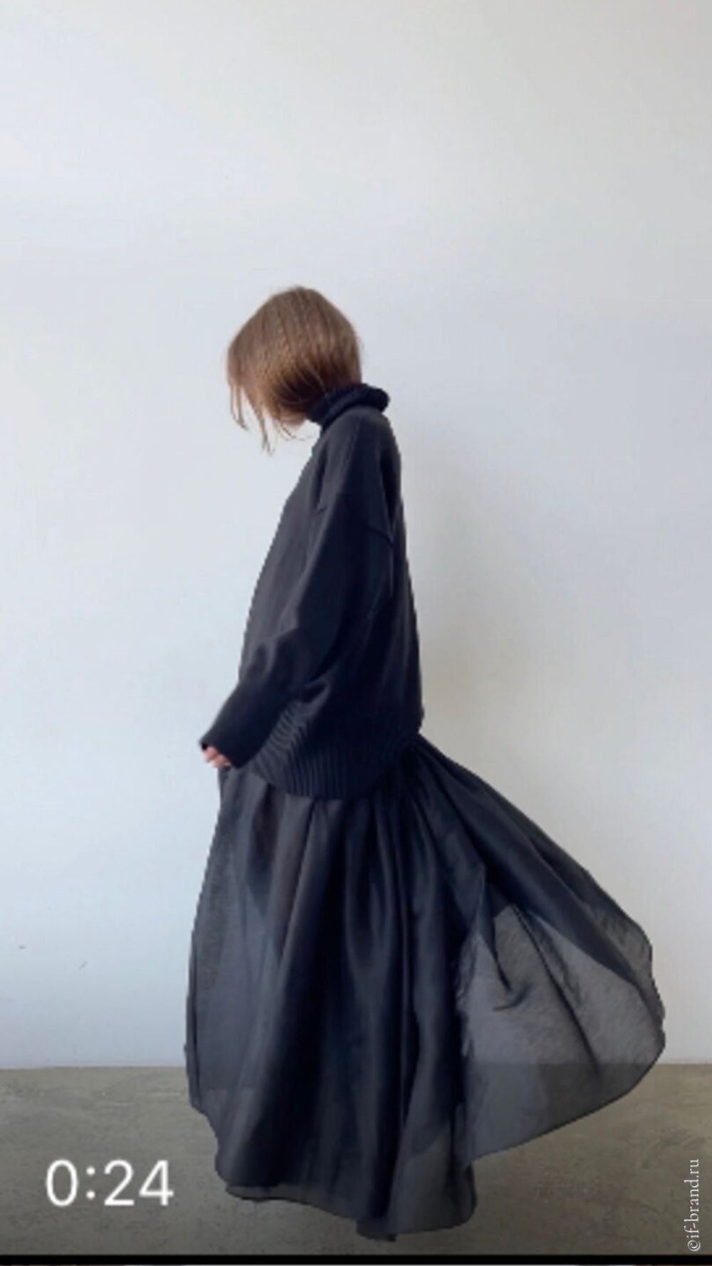 платье NOA voluptuous long