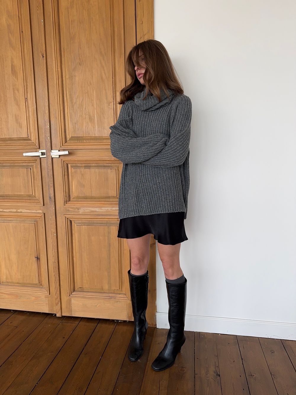 джемпер ARTISTE мышиный серый