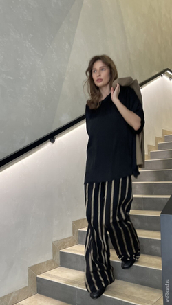 футболка AMI silk