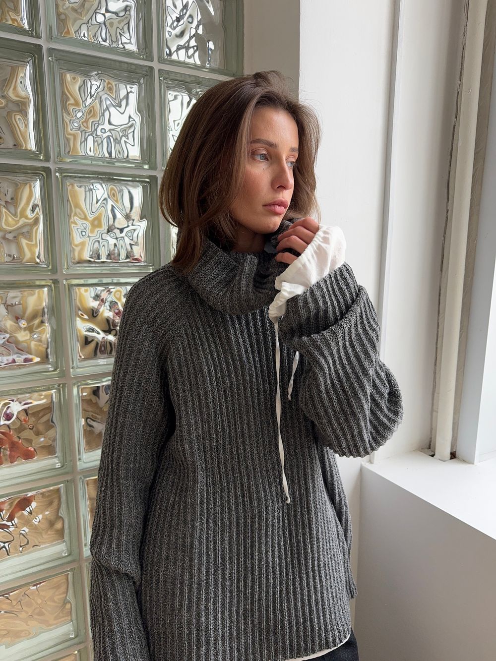 джемпер ARTISTE мышиный серый