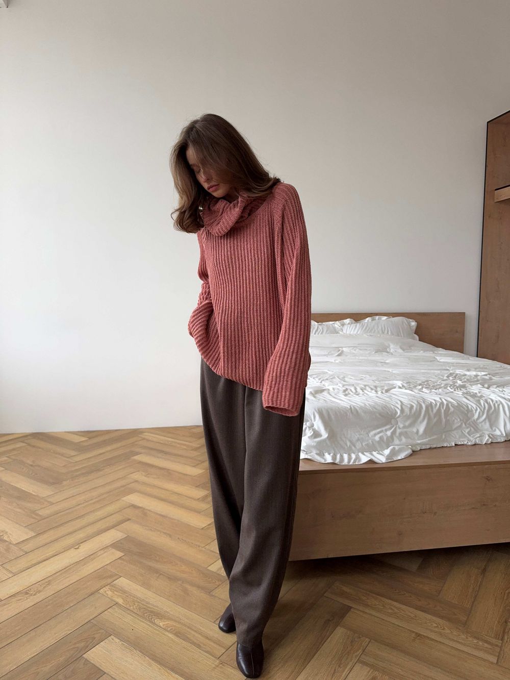 джемпер ARTISTE лососево-розовый