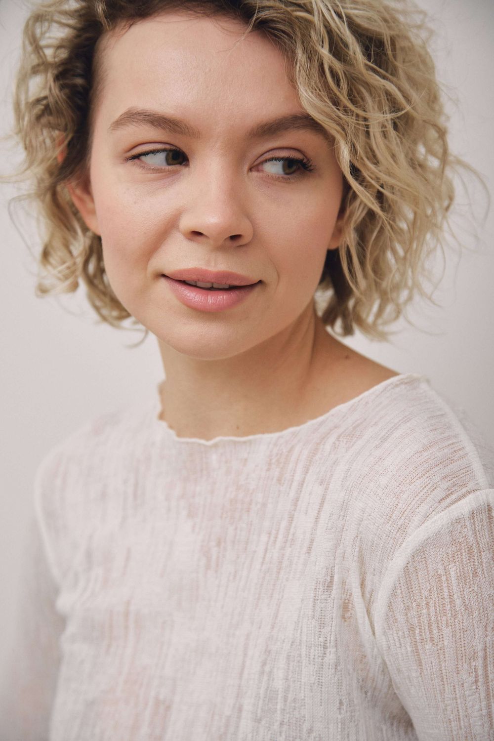 лонгслив VILEN wool молочный