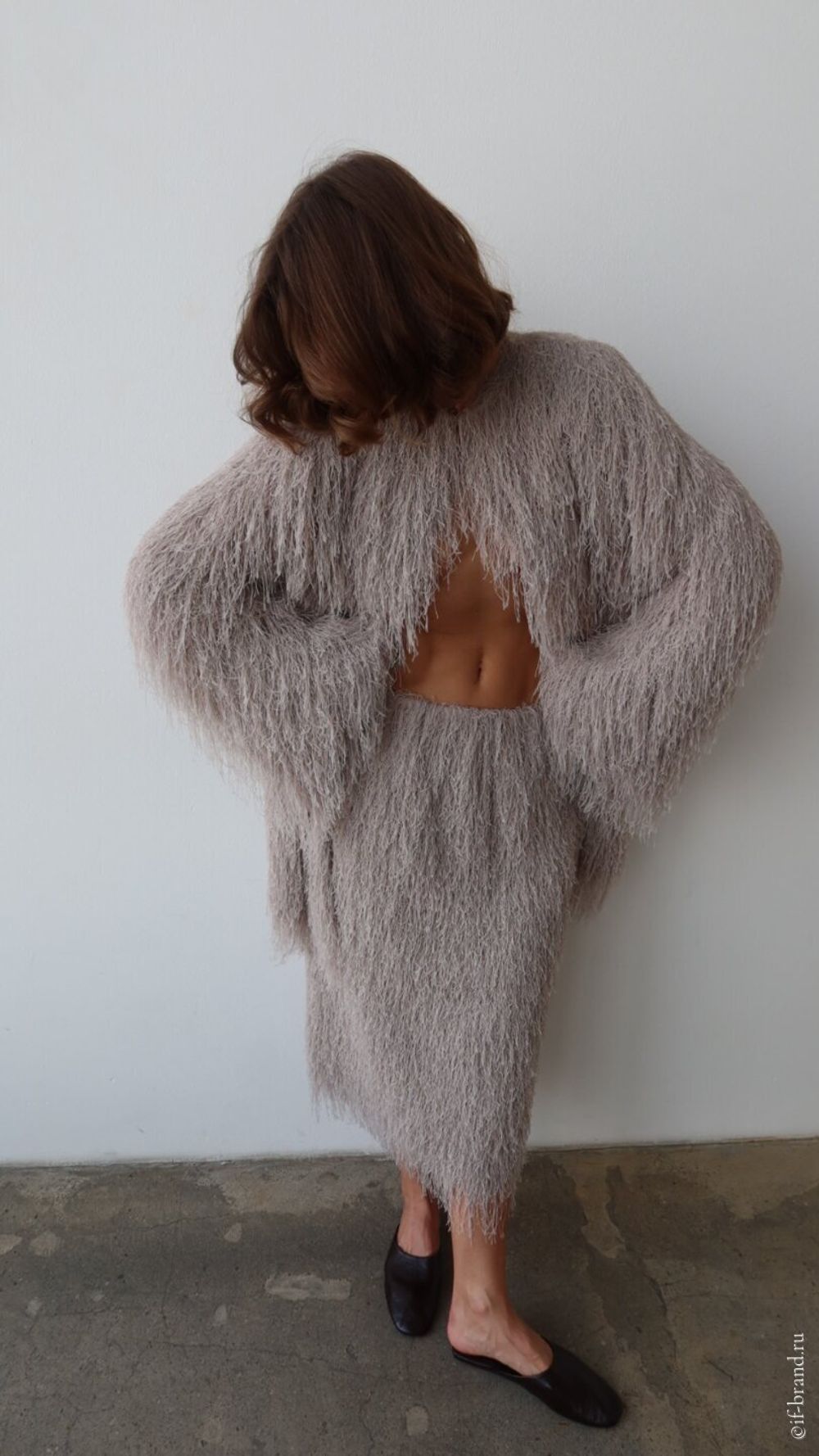 юбка-миди BOURRE'