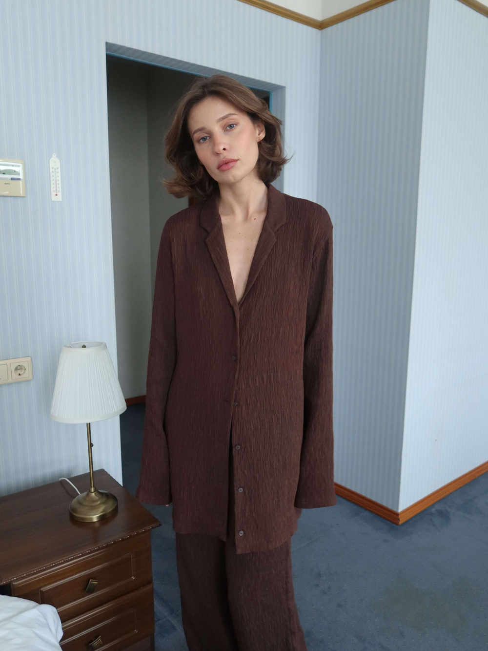 жакет-рубашка MIO шоколад