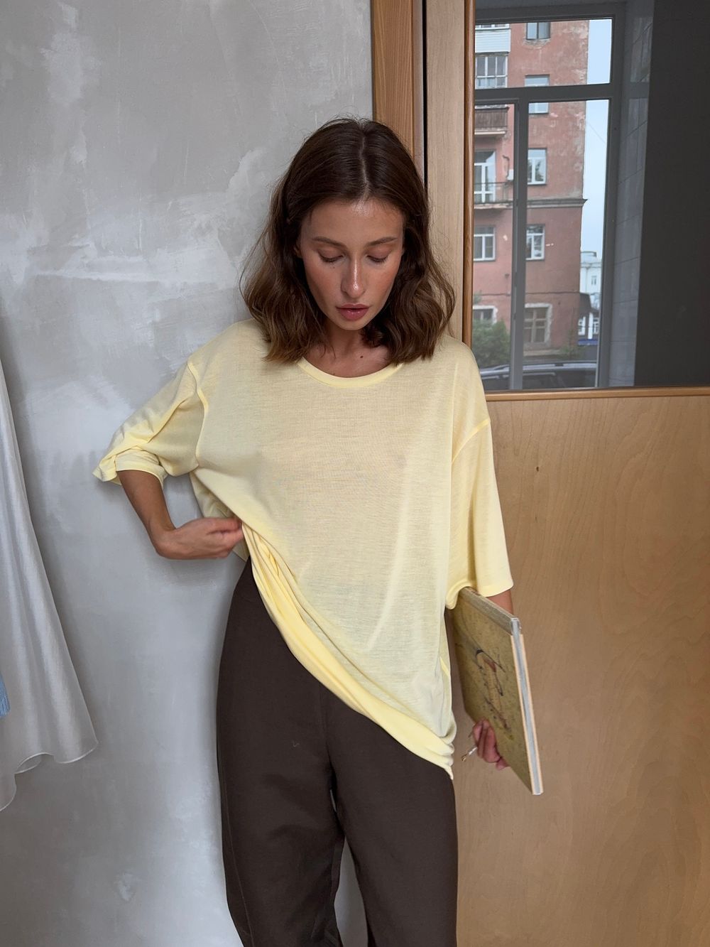 футболка AMI voyeur