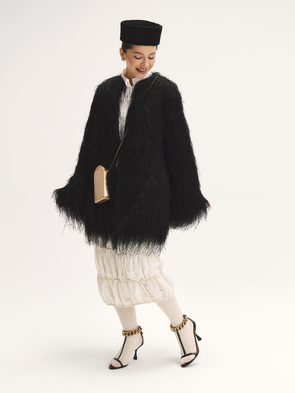 куртка-накидка BOURRE'