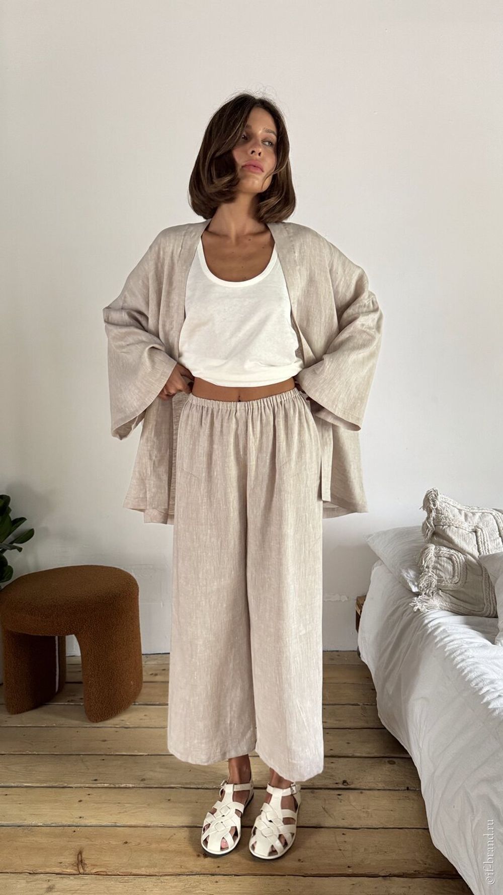 брюки SUI linen