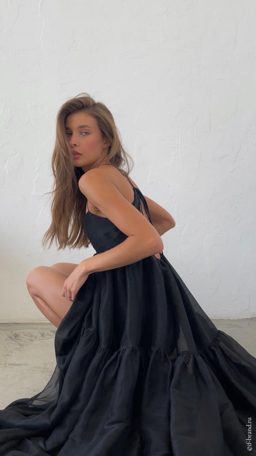 платье NOA voluptuous long