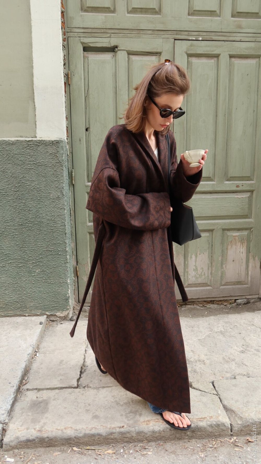 легкое пальто-халат LUAM sarrau