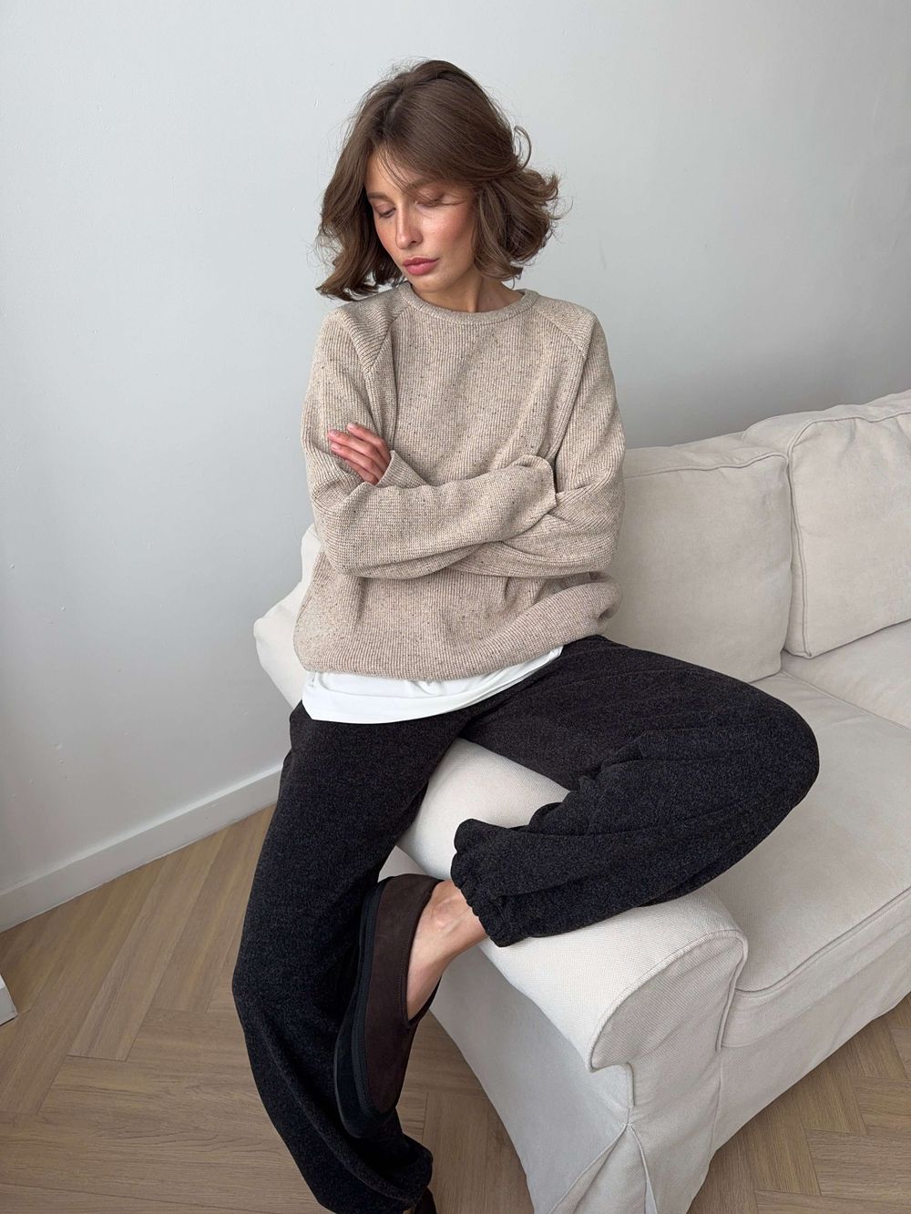 джемпер NIYOLA натуральный бежевый