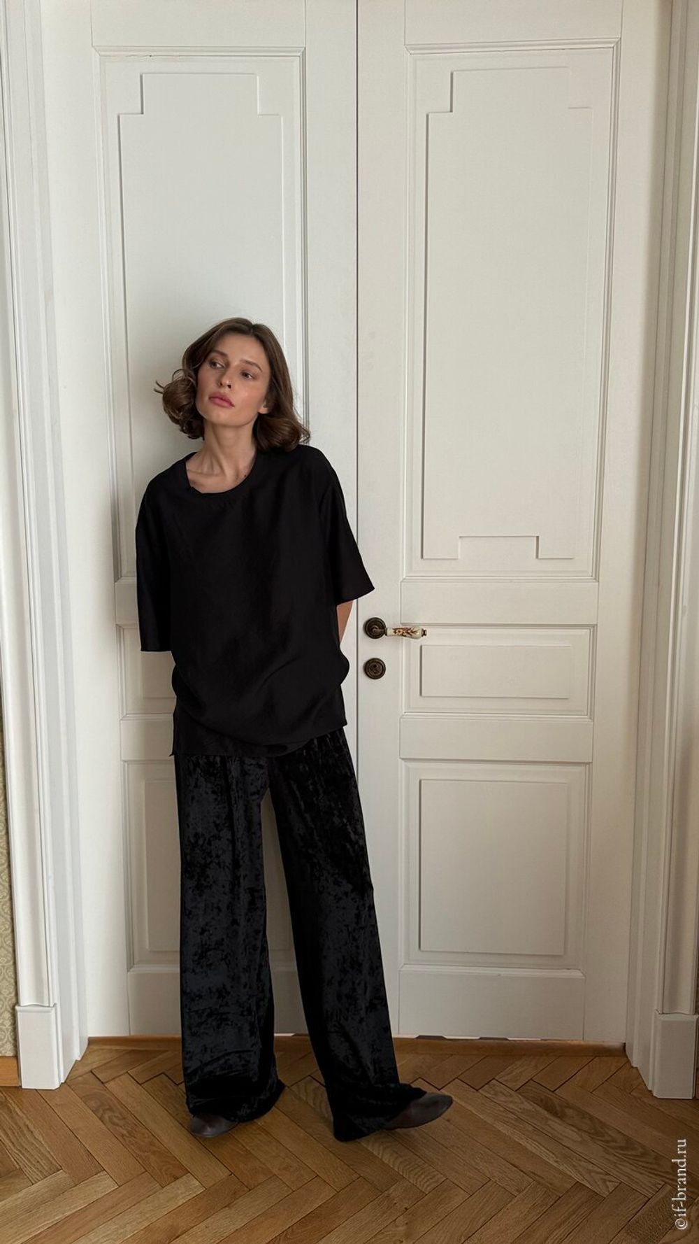 брюки SAM velour long