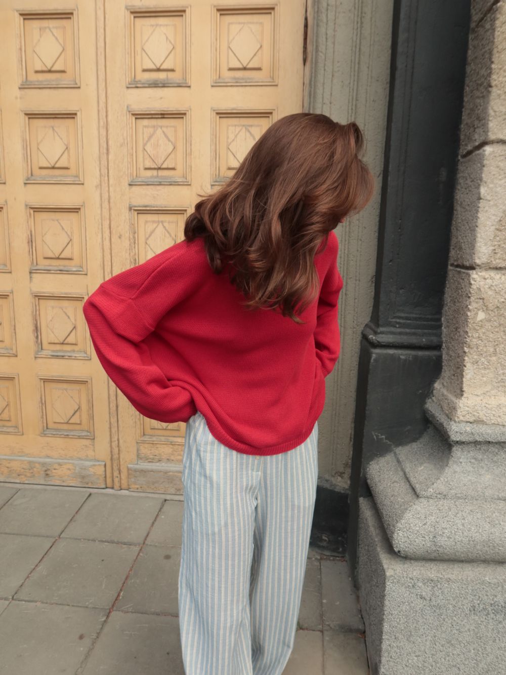 брюки CAP stripe cotton
