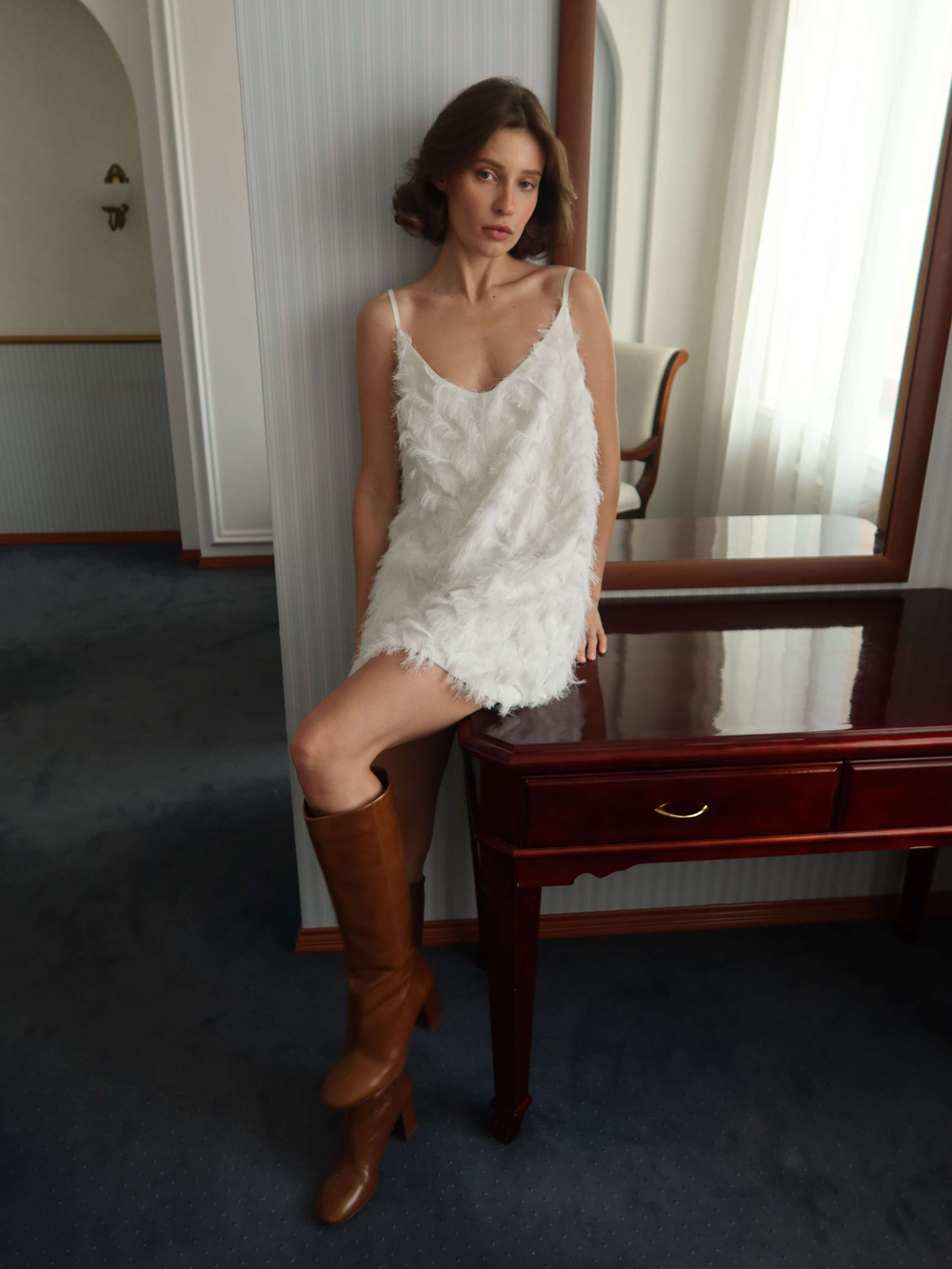 мини-платье SNOW time