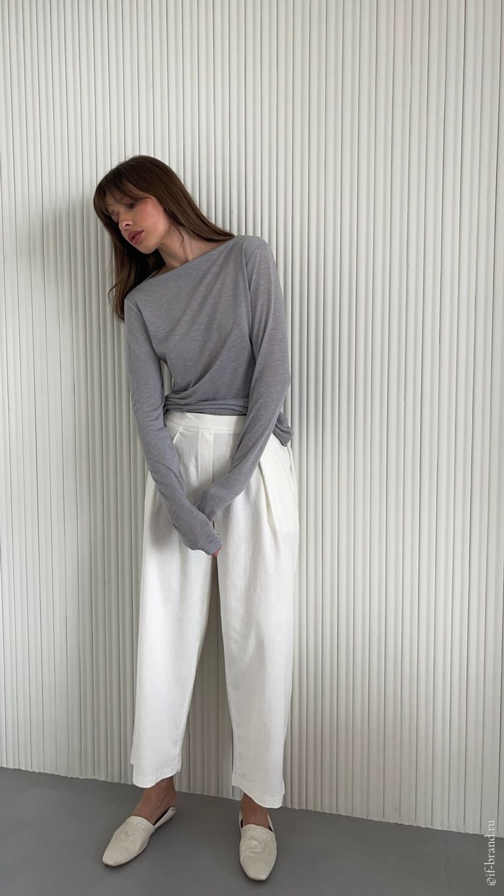 лонгслив RUTH linen