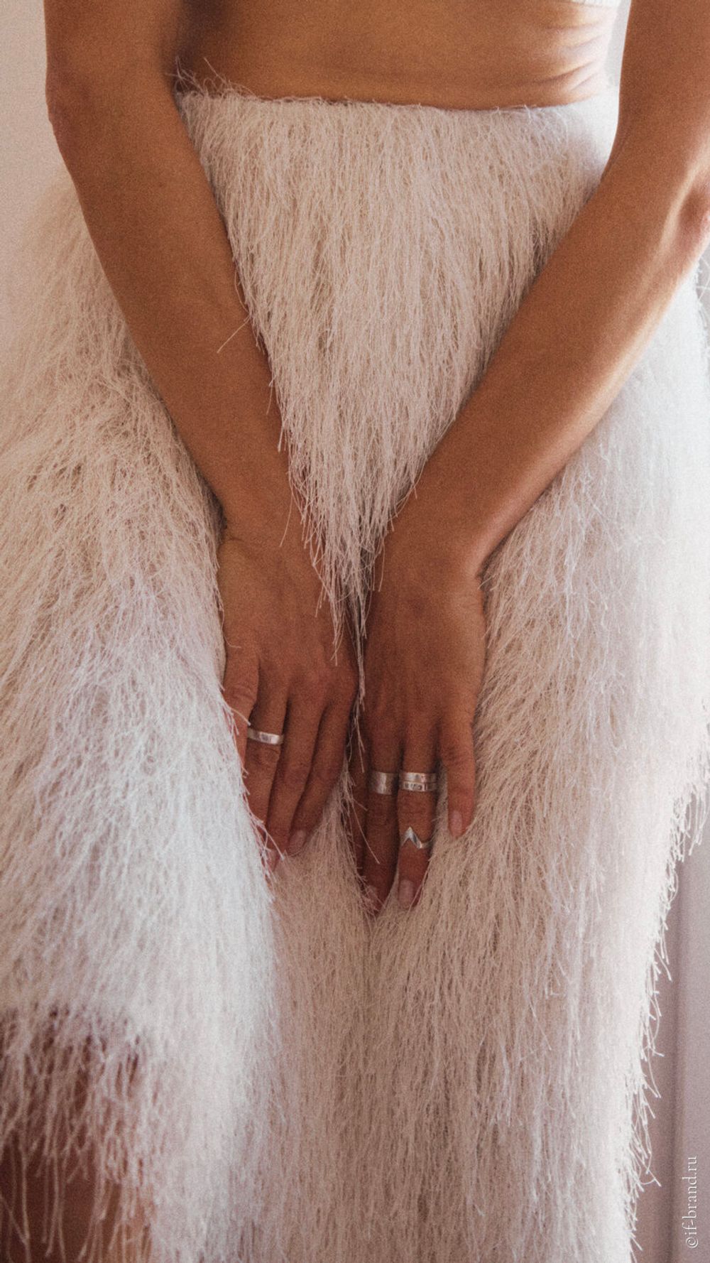 юбка-миди BOURRE'