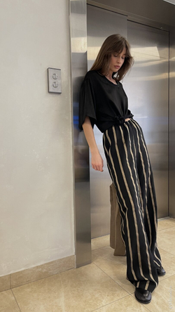 футболка AMI silk