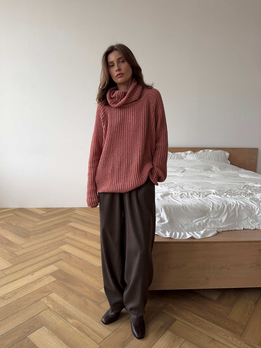 джемпер ARTISTE лососево-розовый