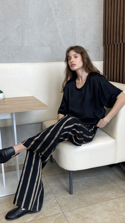 футболка AMI silk