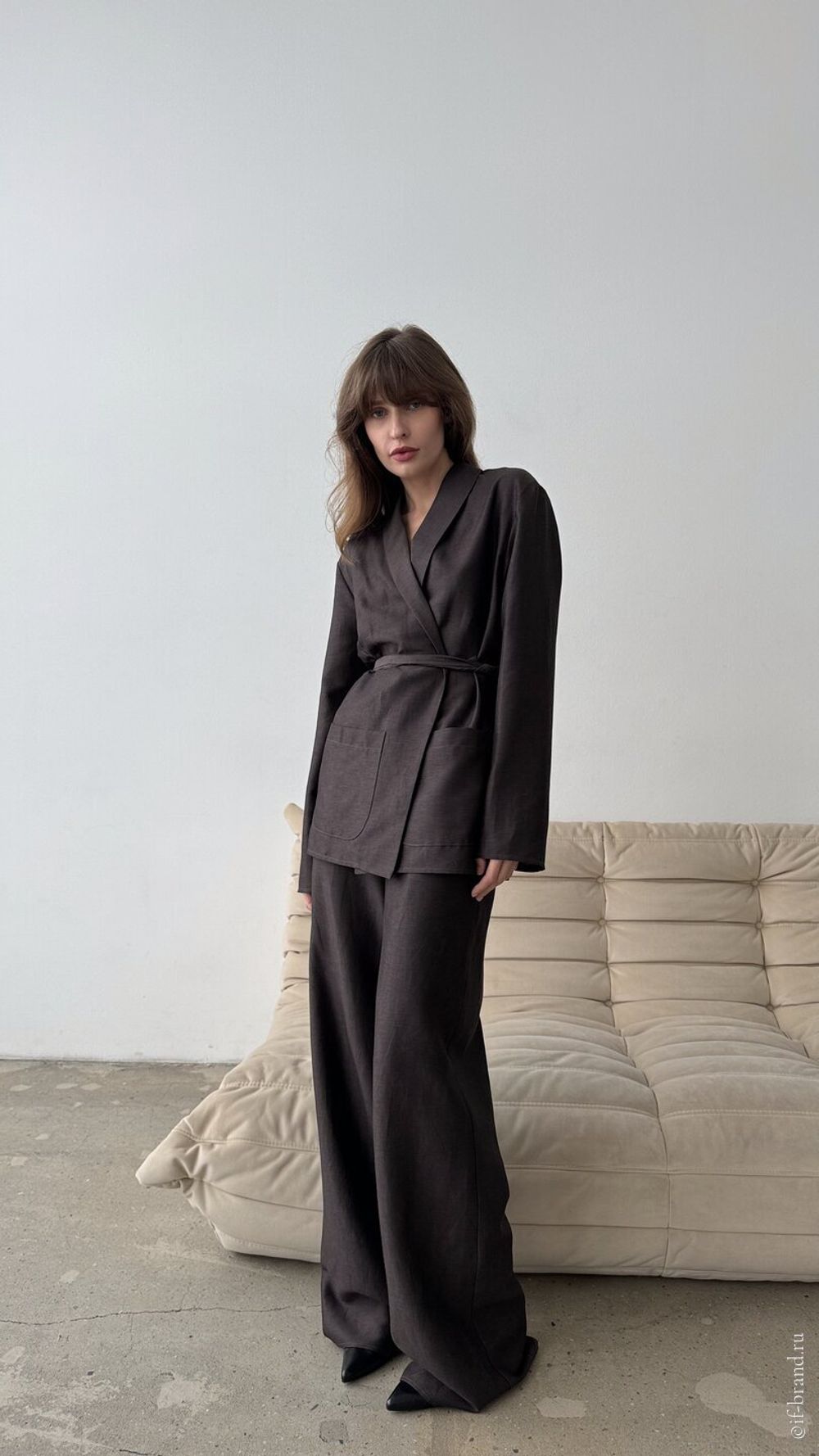 жакет BIENE linen wool