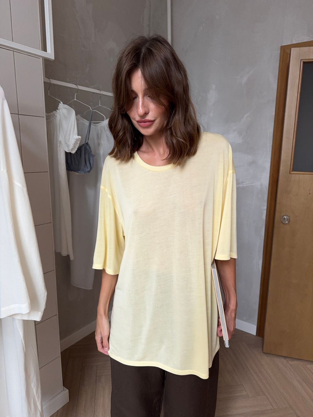 футболка AMI voyeur