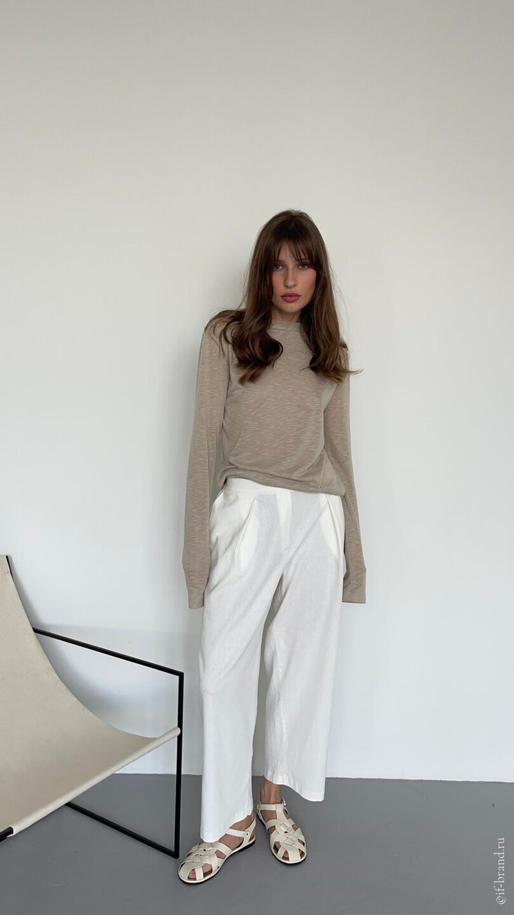 лонгслив RUTH linen