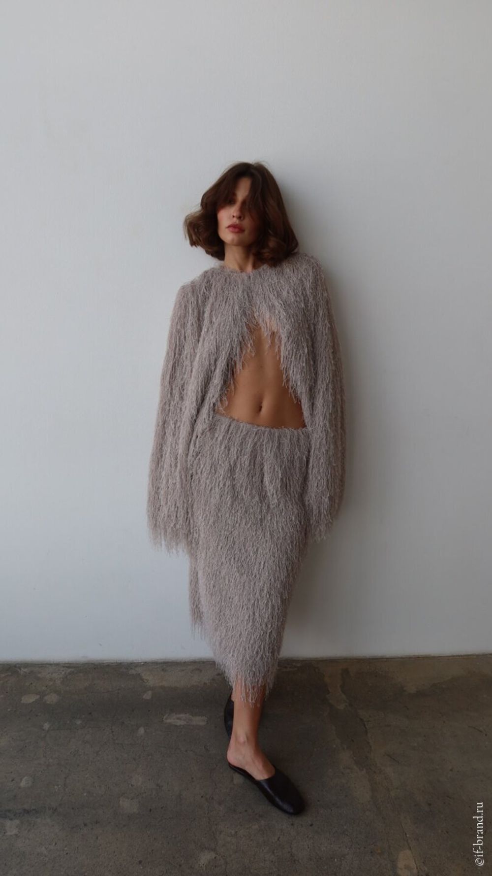 юбка-миди BOURRE'