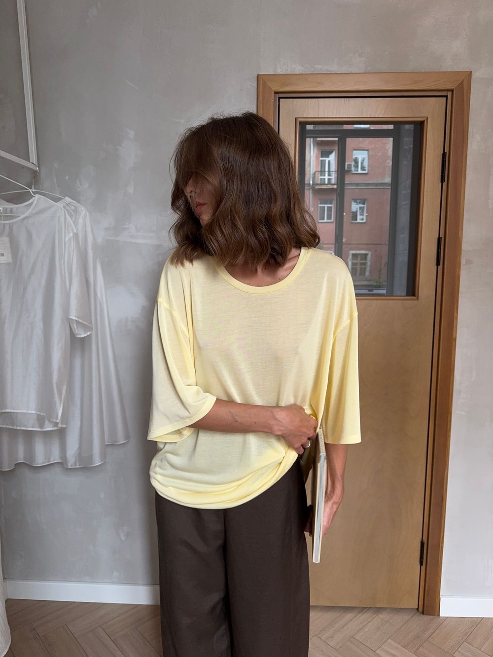 футболка AMI voyeur