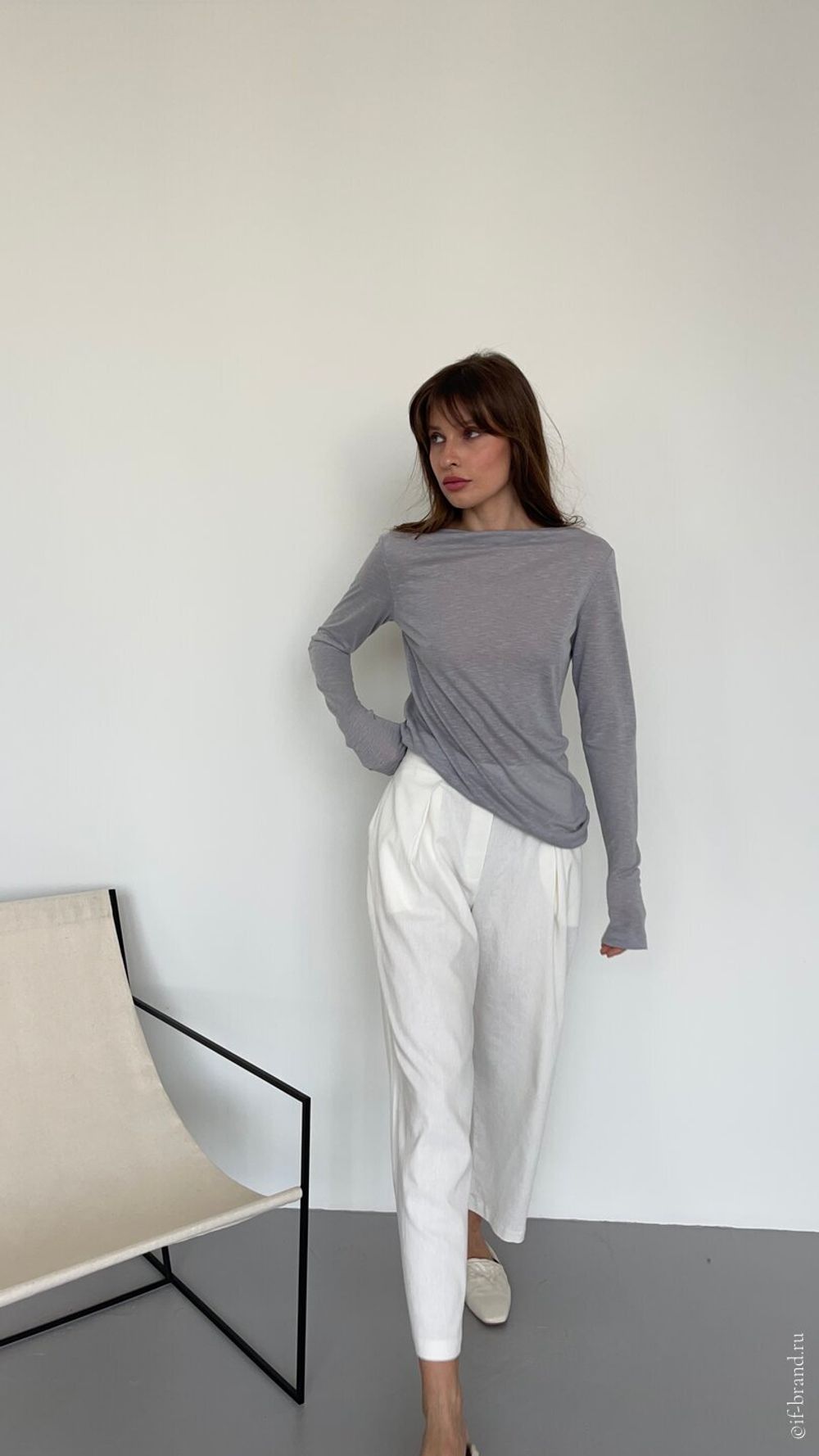 лонгслив RUTH linen