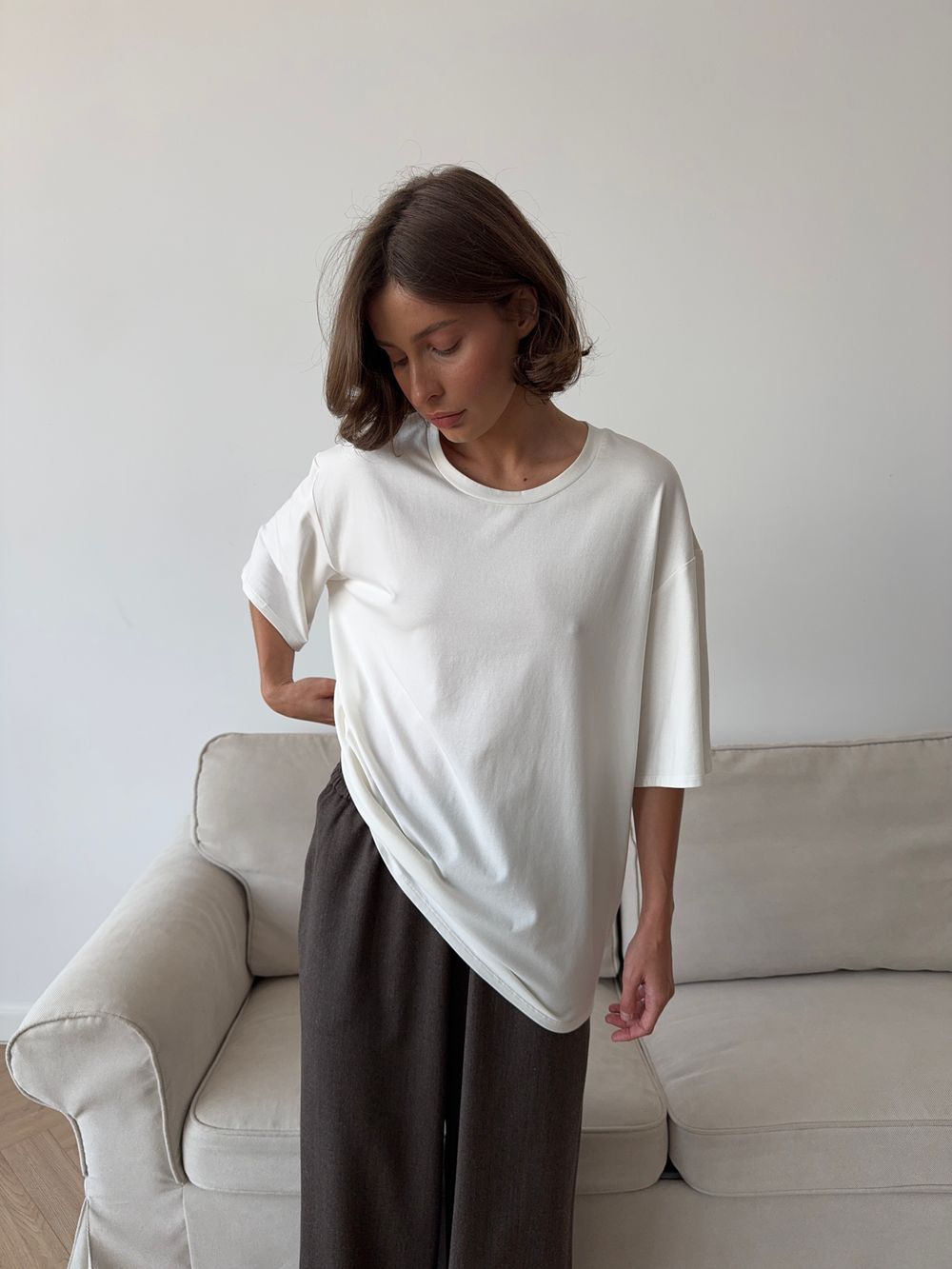 футболка AMI basiс