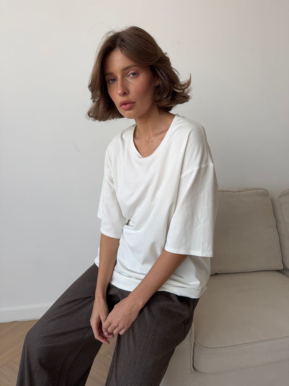 футболка AMI basiс