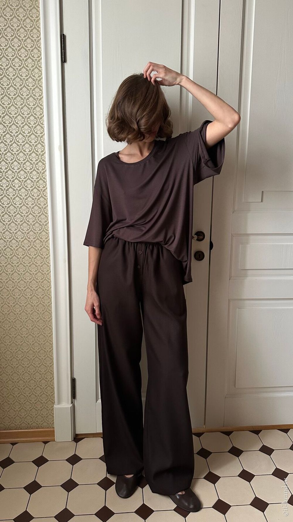 брюки CAP wool пижамные