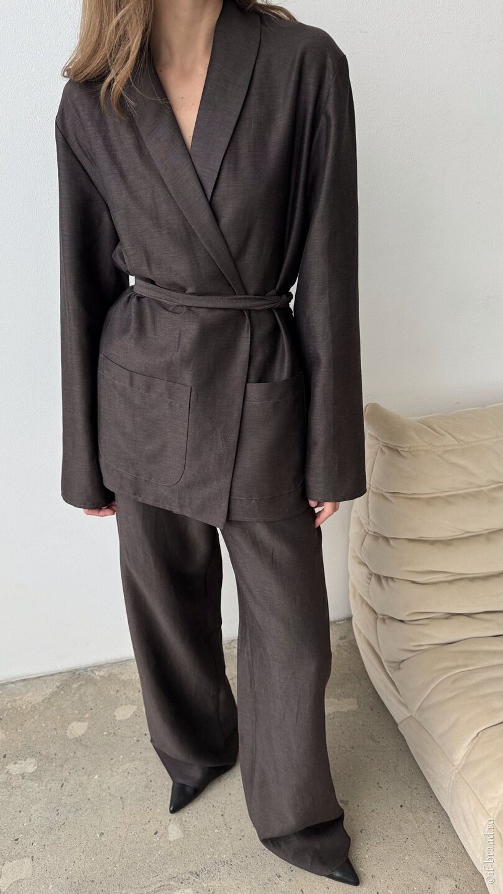 жакет BIENE linen wool