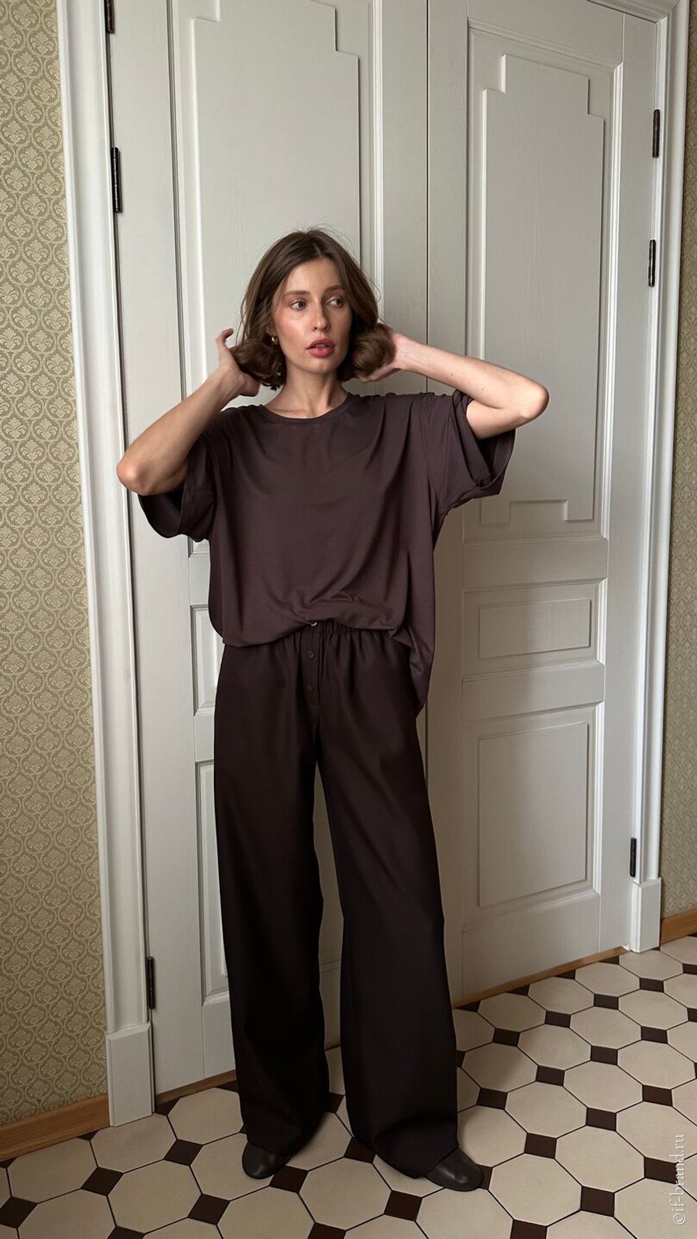 брюки CAP wool пижамные