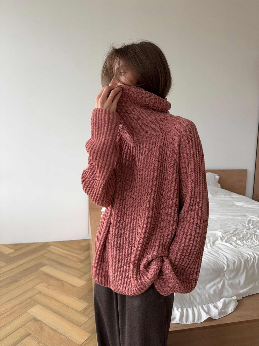 джемпер ARTISTE лососево-розовый