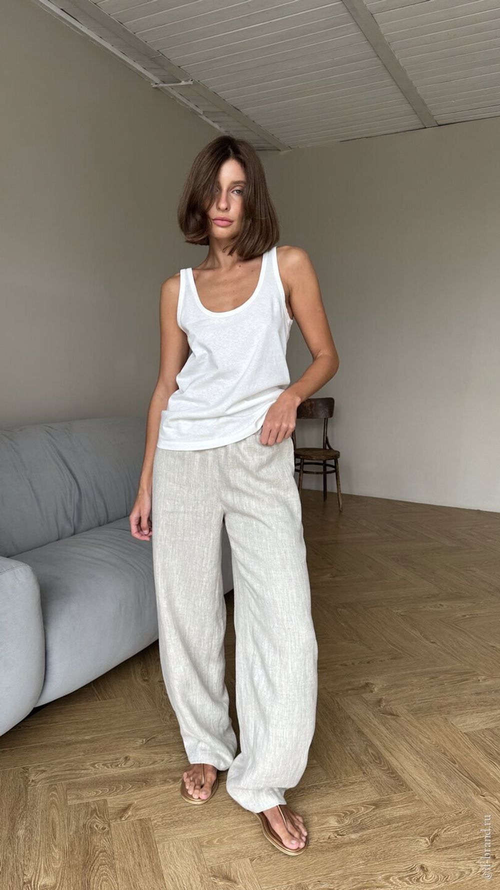 брюки ANUK linen